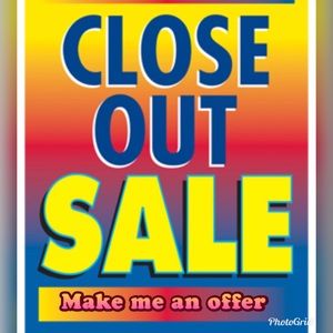 Clearing my closet for new items!